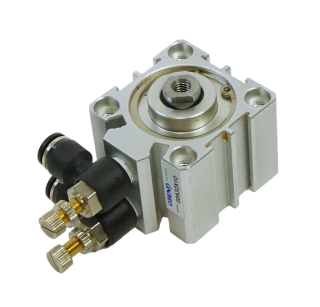 Siłownik pneumatyczny do nożna tnącego