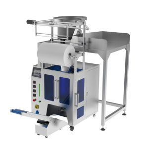 Maszyna, automat pakujący 520 mm z 1 podajnikiem + dorzut ręczny