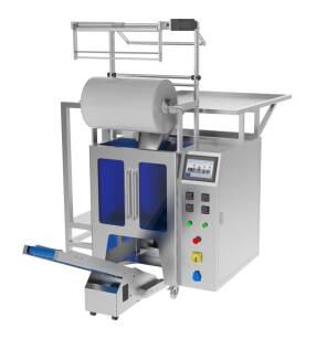 Duży stół do konfekcji ręcznej ze zgrzewarką i blatem 100 x 120 cm 